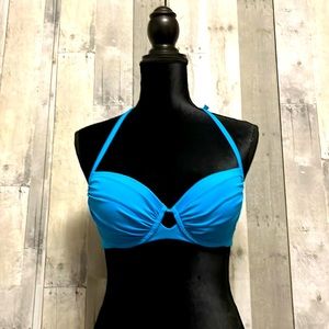 Victoria Secret Blue Bikini Top